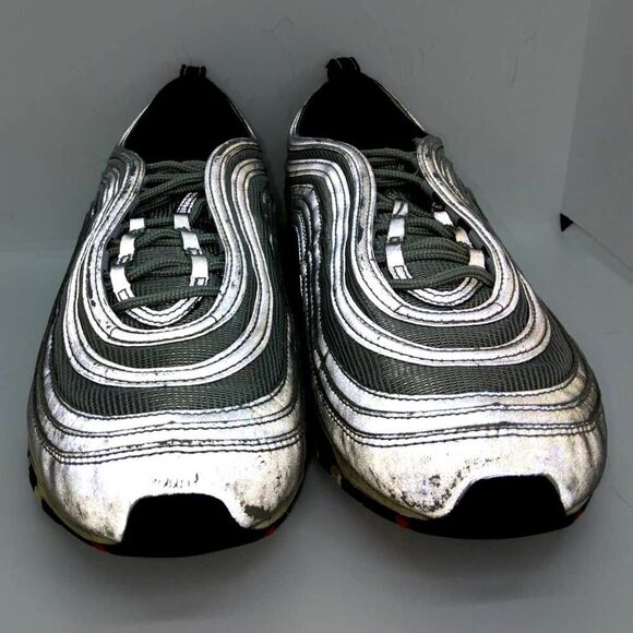 Nike Air Max Mens Reflective Silver Rare Vintage Sneakers - Size: 11 1/2 main image 4